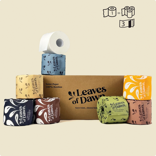 100% Bamboo Toilet Paper - 3ply -  40 meters