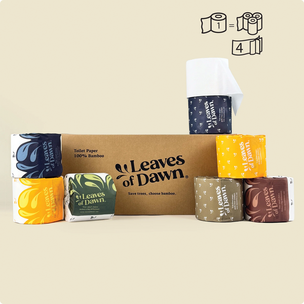 100% Bamboo Toilet Paper - 4 ply - 30 meters